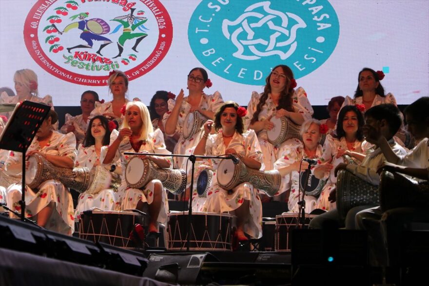 Kiraz Festivali’nde Ritmik Eğlence