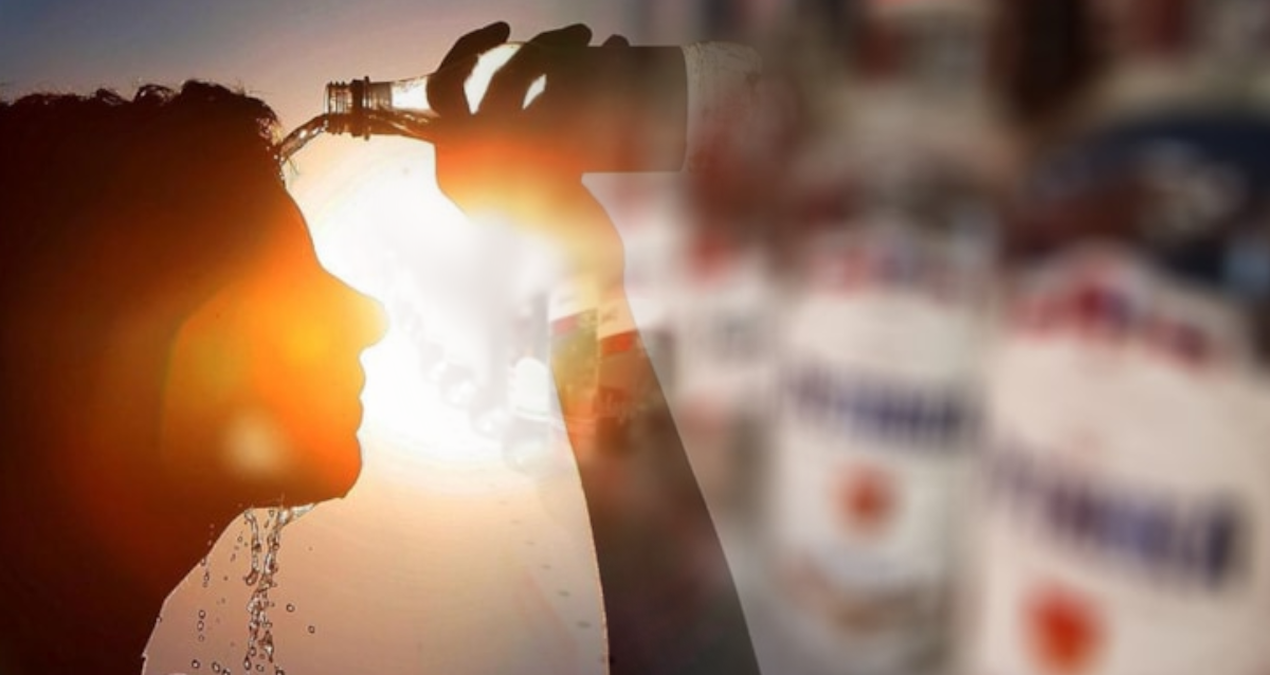 Şehirde sıcaklık 40 dereceyi aşınca alkol yasağı geldi