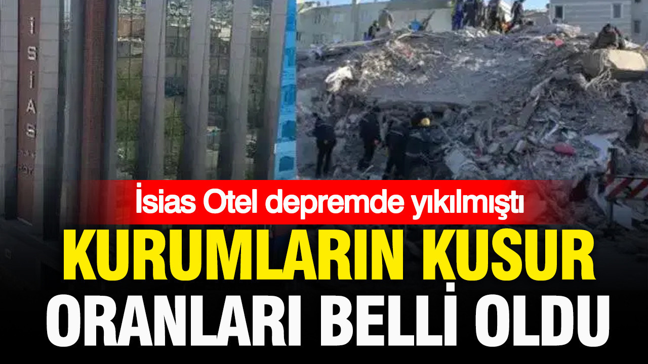 Depremde yıkılan İsias Otel davasında yeni gelişme: Kurumların kusur oranı belli oldu Depremde yikilan isias otel davasinda yeni gelisme kurumlarin kusur orani belli oldu pmKiufrK