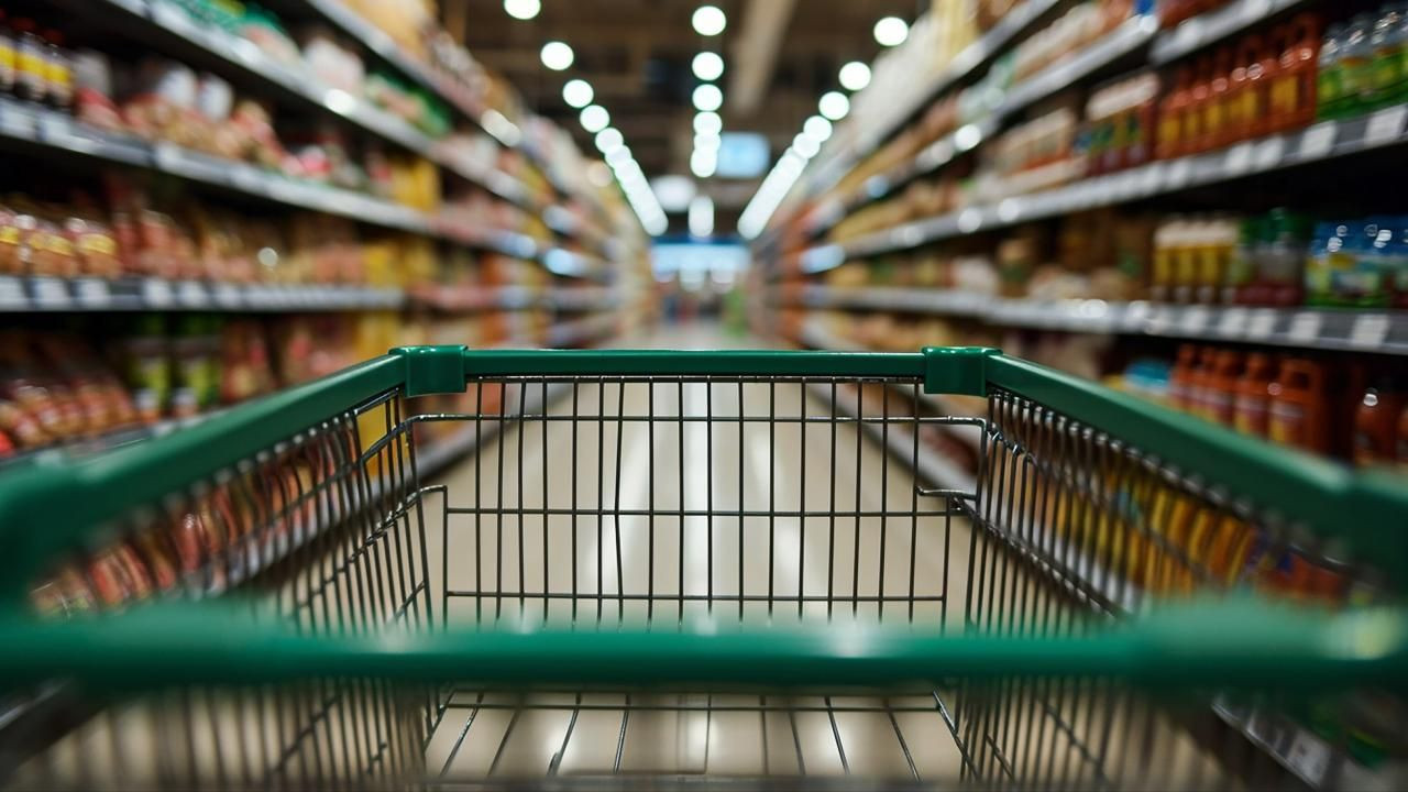 Markette ürün bakıyordu: Pazar arabası çalındı Haber gorseli