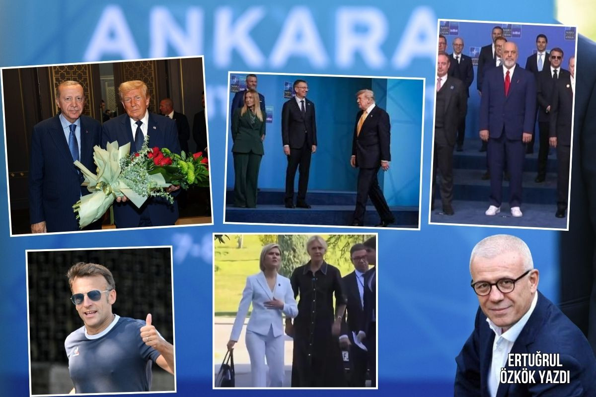 Ertuğrul Özkök, Cumhurbaşkanlığı Külliyesi’nde gerçekleştirilen NATO Zirvesi’nde liderlerin ilginç anlarını kaleme aldı Img